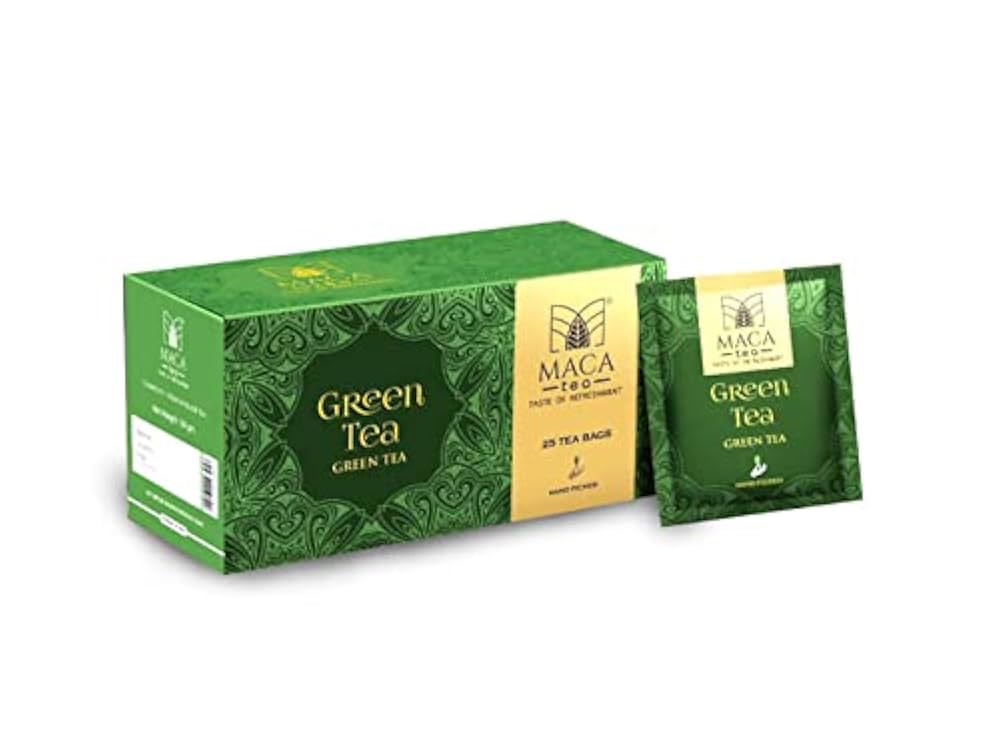 MACA Green tea bag