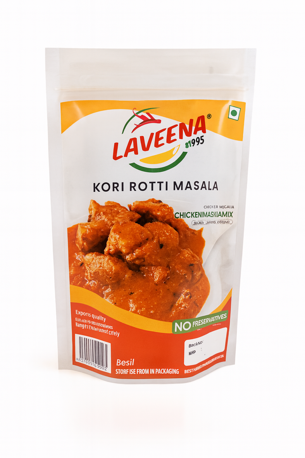 LAVEENA Chicken Kori Rutti Masala