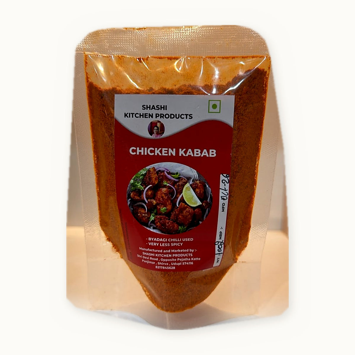 Shashi Kitchen Products Chicken Kabab Masala (Small Pack) pouch